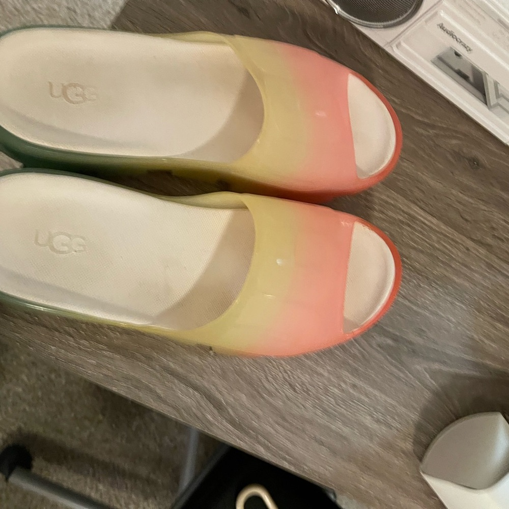 UGG Multicolor Gradient Slide Sandals - image 5